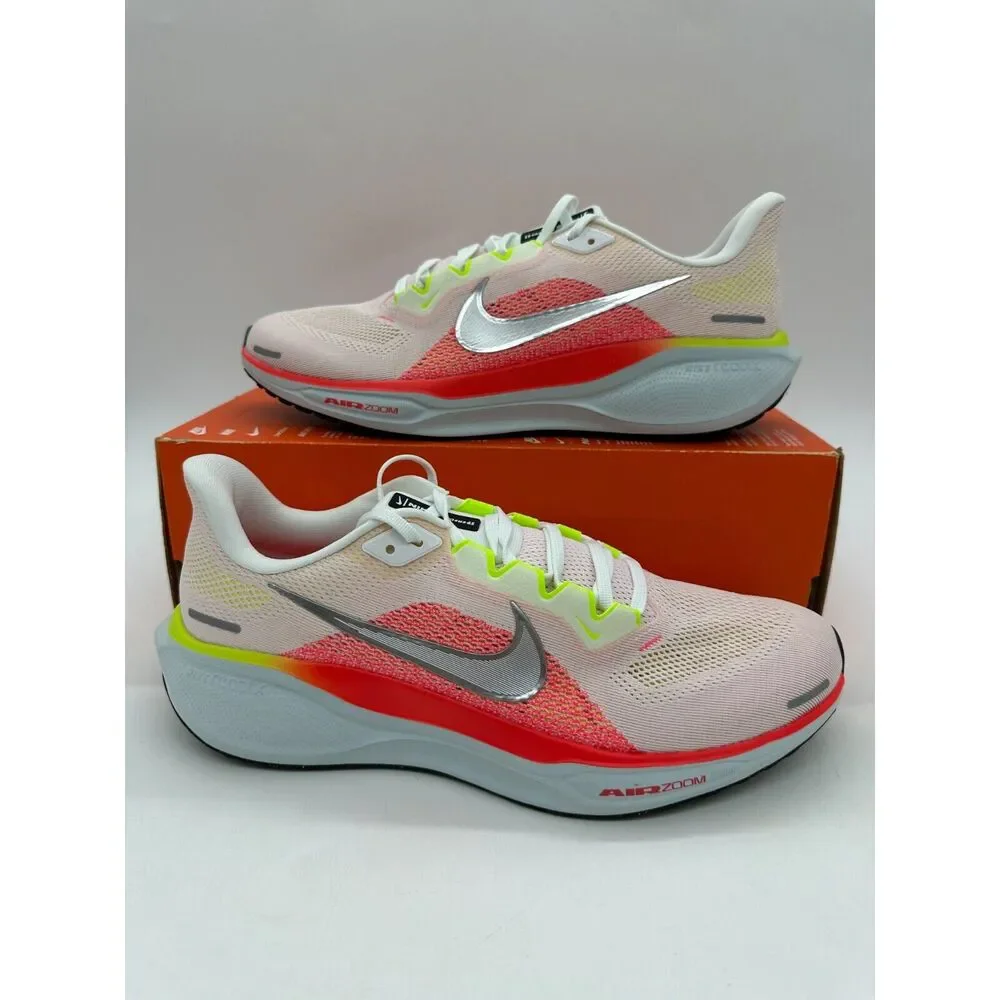 Nike Air Zoom Pegasus 41 Women's Size 11 Men's Size 9.5 White FD2723 100 - Picture 1 of 6